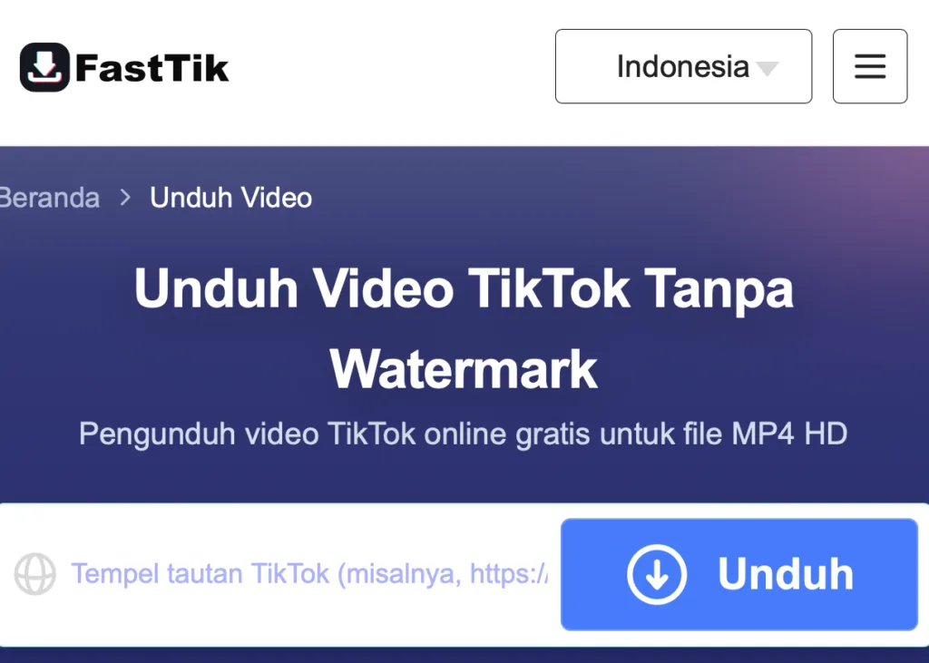 Cara Download Video TikTok